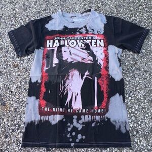 Halloween (1978 film) John Carpenter's Halloween Black/Gray TieDye Horror Size S